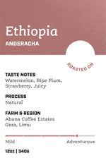 Ethiopia Anderacha - Natural