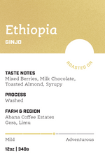 Ethiopia - Ginjo