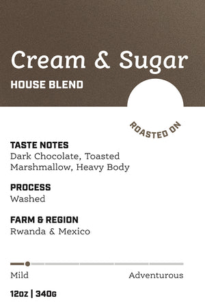 Cream & Sugar Blend - Gift Subscription