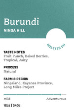 Burundi Ninga Hill